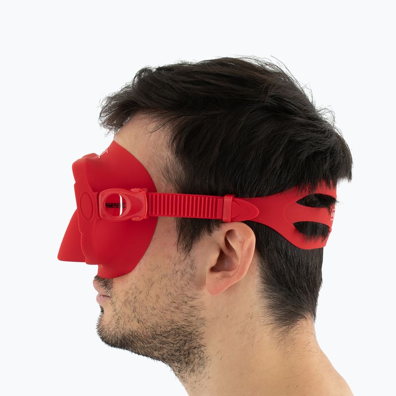 Maschera subacquea SEAC X-Frame red 10