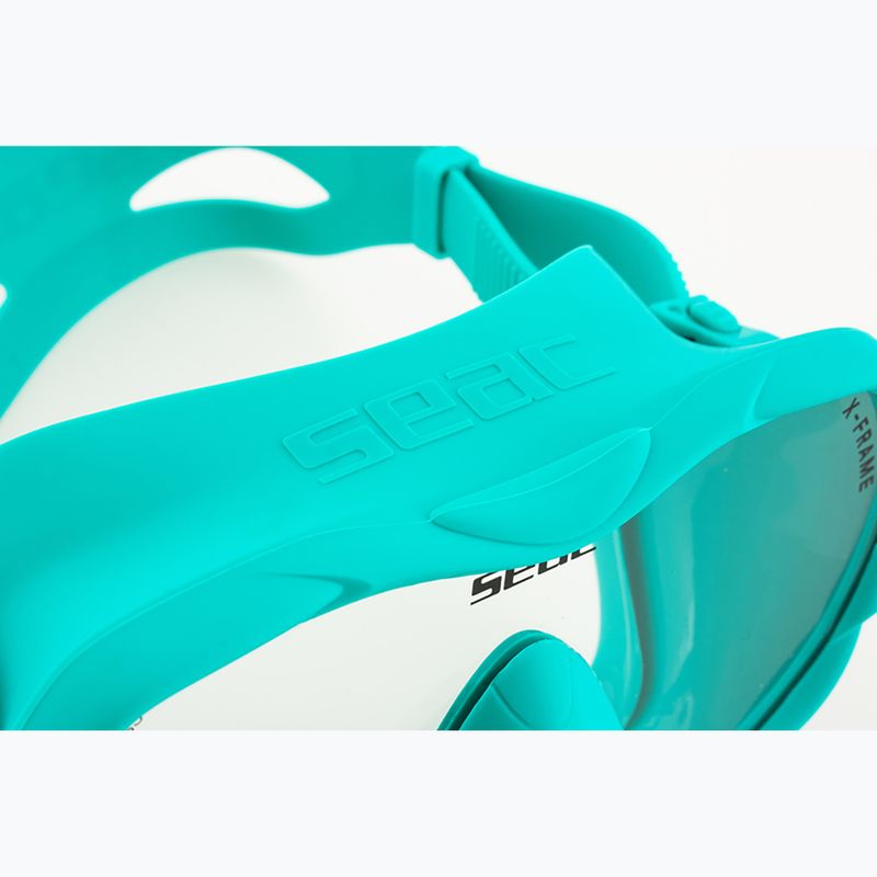 Maschera subacquea SEAC X-Frame tiffany 6