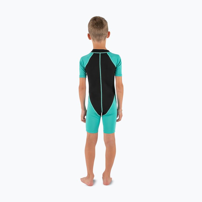 Muta da nuoto bambino SEAC Dolphin Shorty 1,5 mm black/tiffany 2
