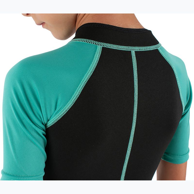 Muta da nuoto bambino SEAC Dolphin Shorty 1,5 mm black/tiffany 6