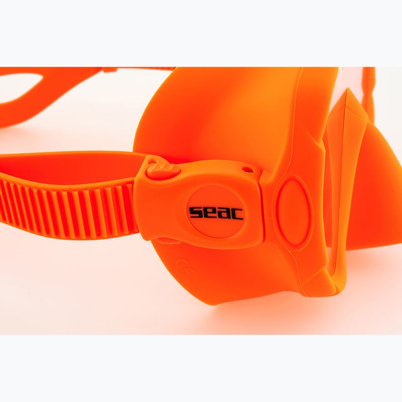 Maschera subacquea SEAC X-Frame orange 6