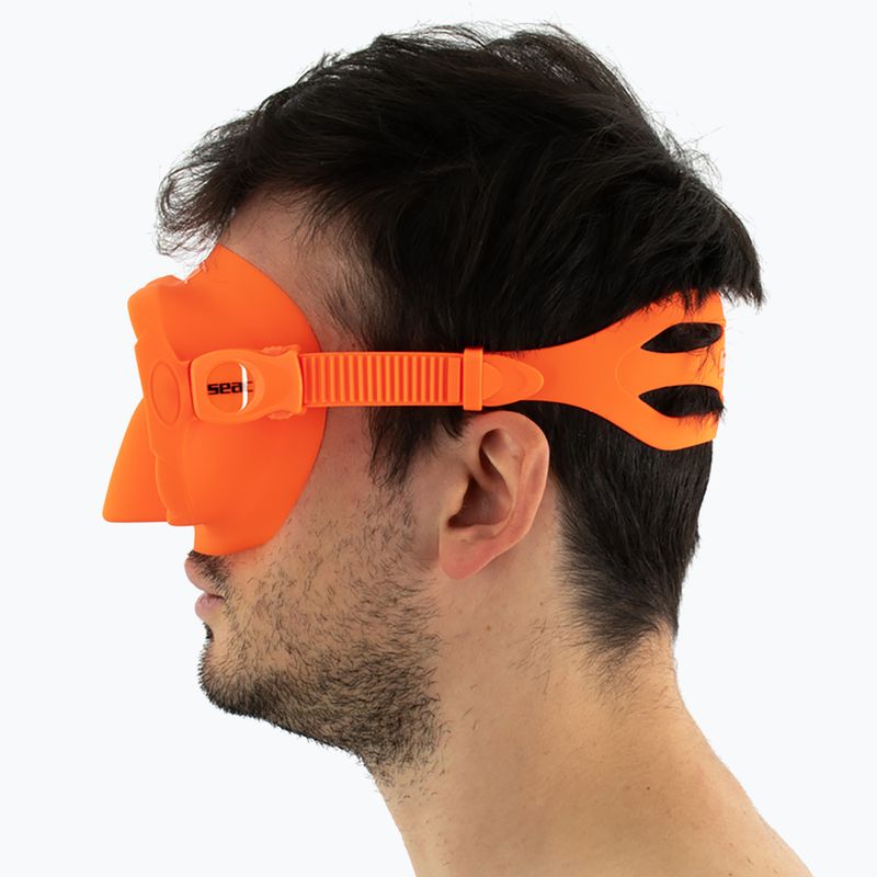 Maschera subacquea SEAC X-Frame orange 11