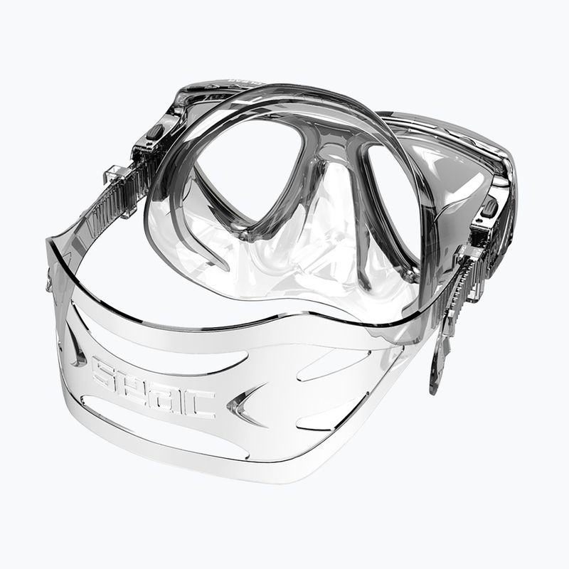Maschera subacquea SEAC Clear Antifog transparent black 3