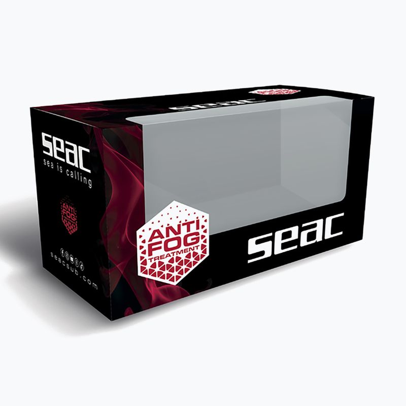 Maschera subacquea SEAC Clear Antifog transparent black 5