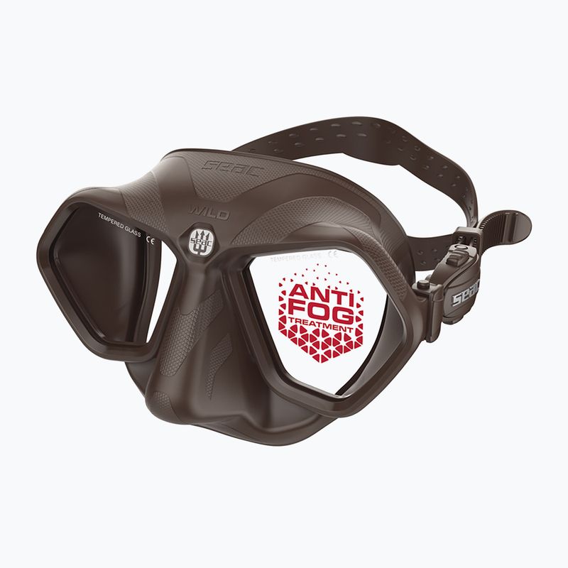 Maschera subacquea SEAC Wild Antifog brown 2