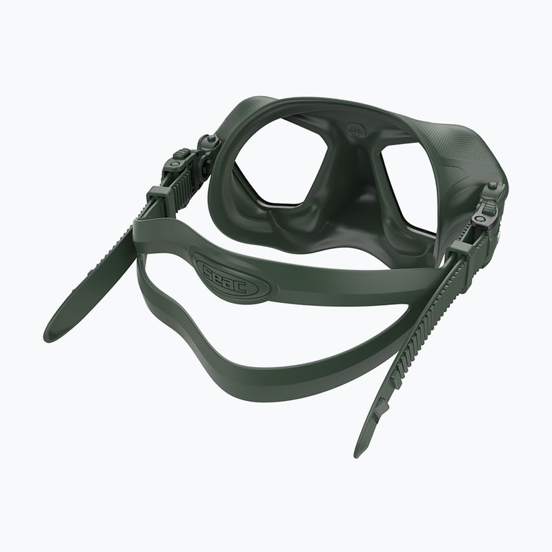 Maschera subacquea SEAC Wild Antifog green 3