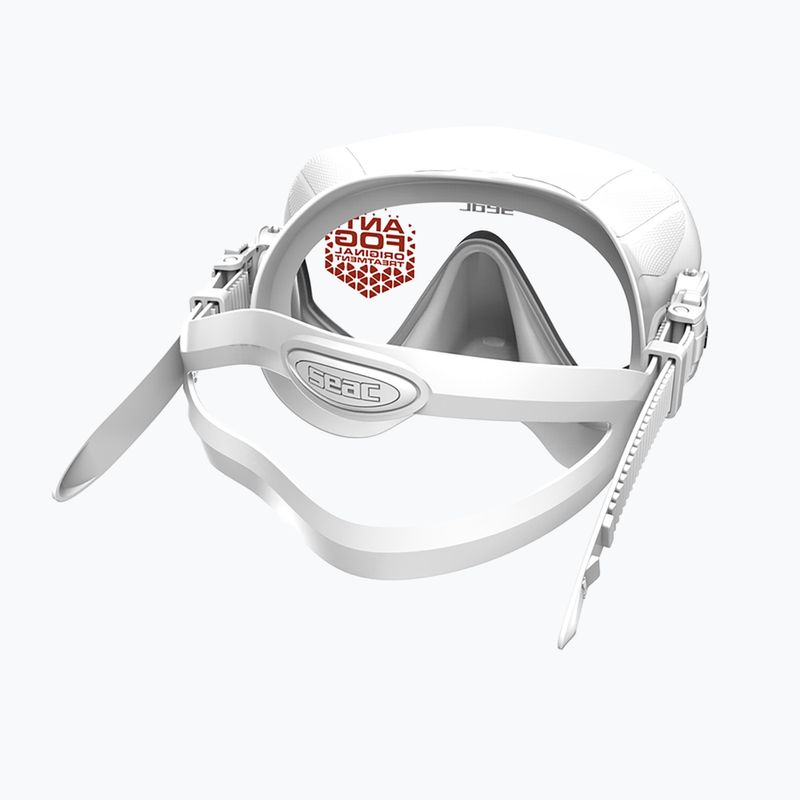 Maschera subacquea SEAC Pura Antifog white 3