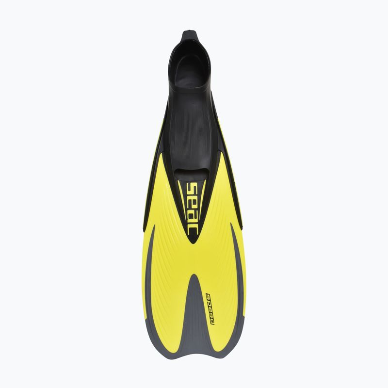 Pinne da snorkeling gialle SEAC Speed 2