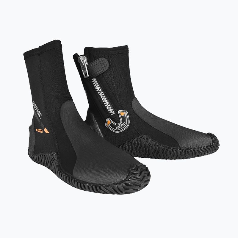 Scarpe in neoprene SEAC Basic HD Zip 5 mm black 2