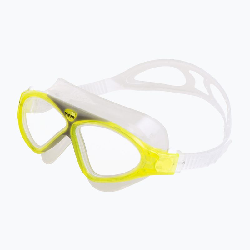 SEAC Vision Jr maschera da nuoto per bambini giallo 2