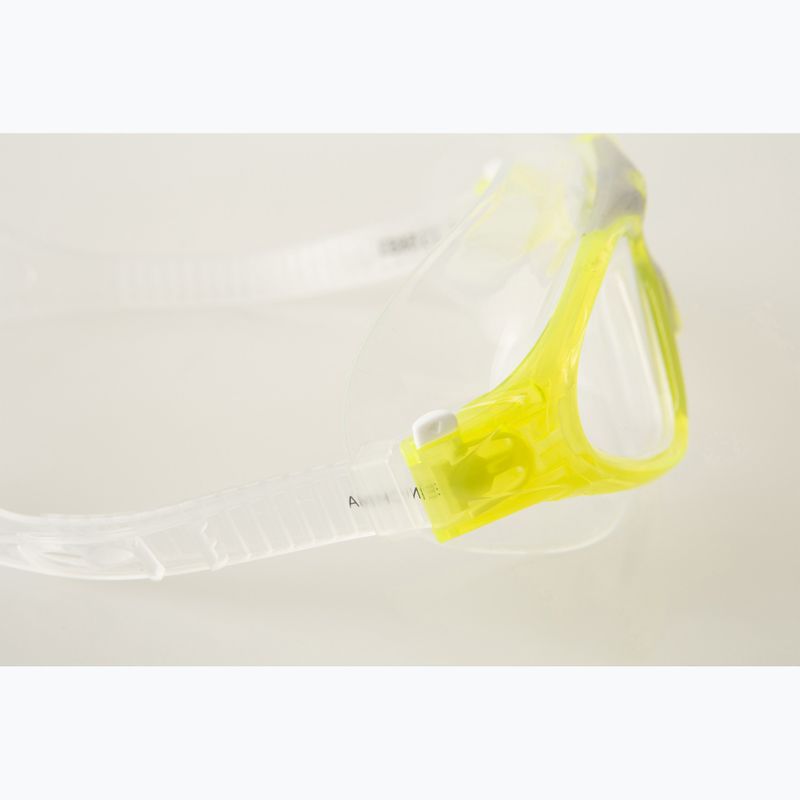 SEAC Vision Jr maschera da nuoto per bambini giallo 5