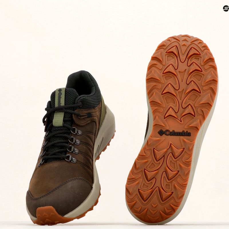 Columbia Trailstorm Crest Wp, stivali da trekking da uomo in cordovano/nero 14