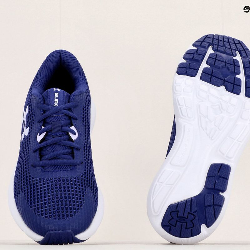 Under Armour Surge 3 scarpe da corsa da donna blu sonar/blu sonar/nebulosa viola 12