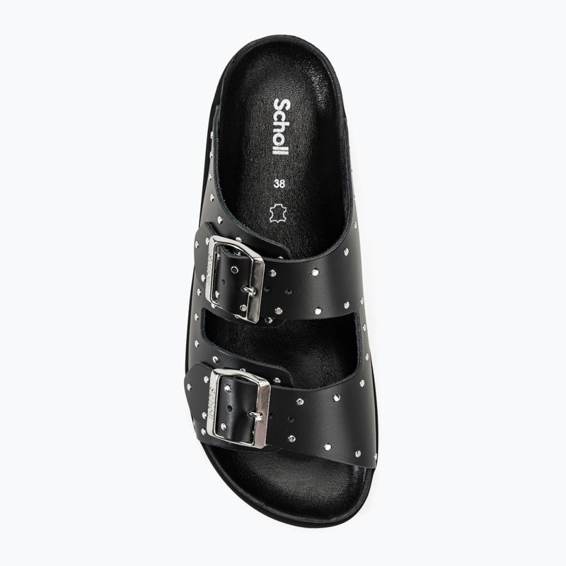 Scholl infradito donna Beatriz Leastu nero 5