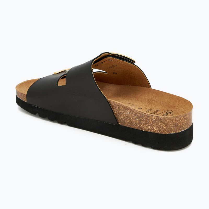 Ciabatte da donna Scholl Montery 2 Straps Ad Med nere 3
