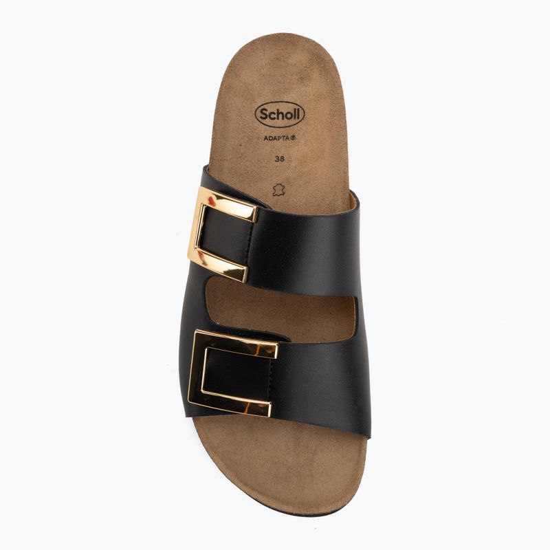 Ciabatte da donna Scholl Montery 2 Straps Ad Med nere 5