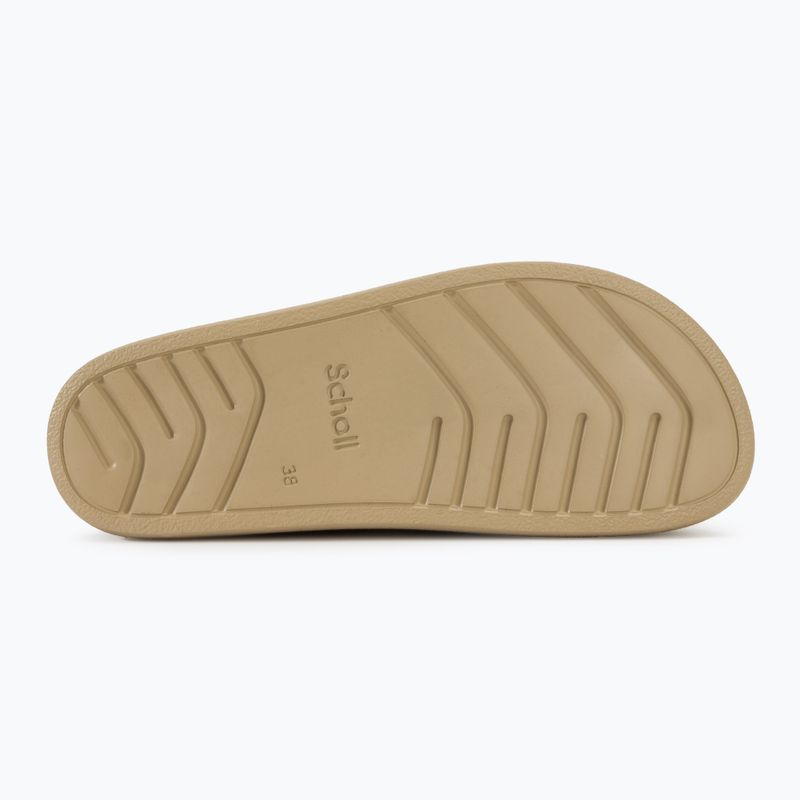 Infradito donna Scholl Noelle Chunky Sue Sa beige 4