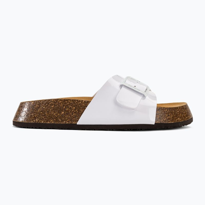 Infradito donna Scholl Kathleen 24 Syn Vv bianco 2