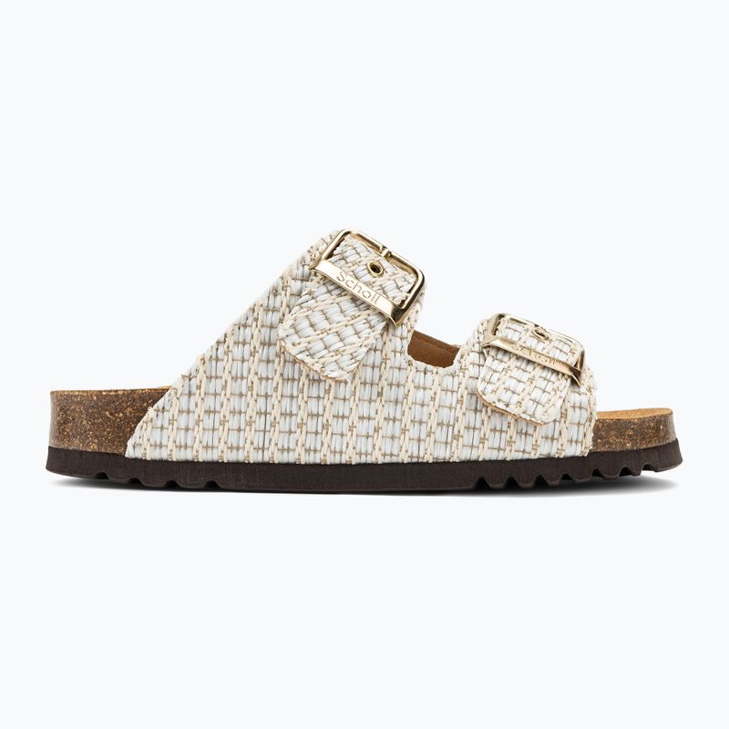 Infradito donna Scholl Noelle Raf Te bianco 2