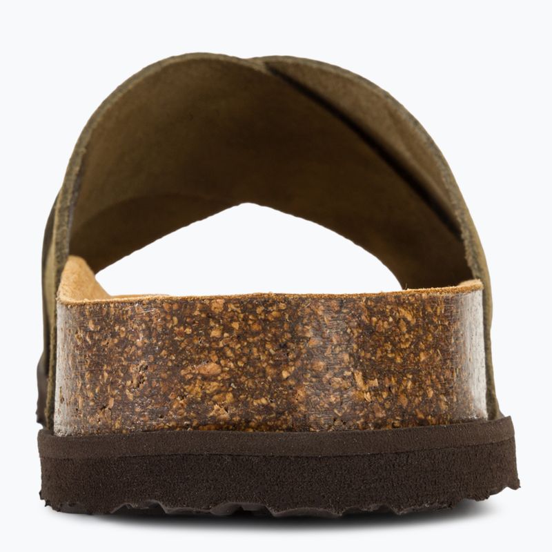 Infradito da uomo Scholl Leon Sue Hdjmb verde militare 6