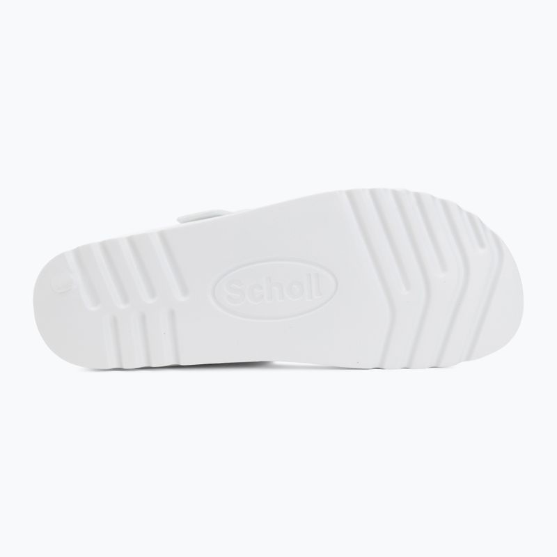 Infradito da donna Scholl Bahia Eva white 4