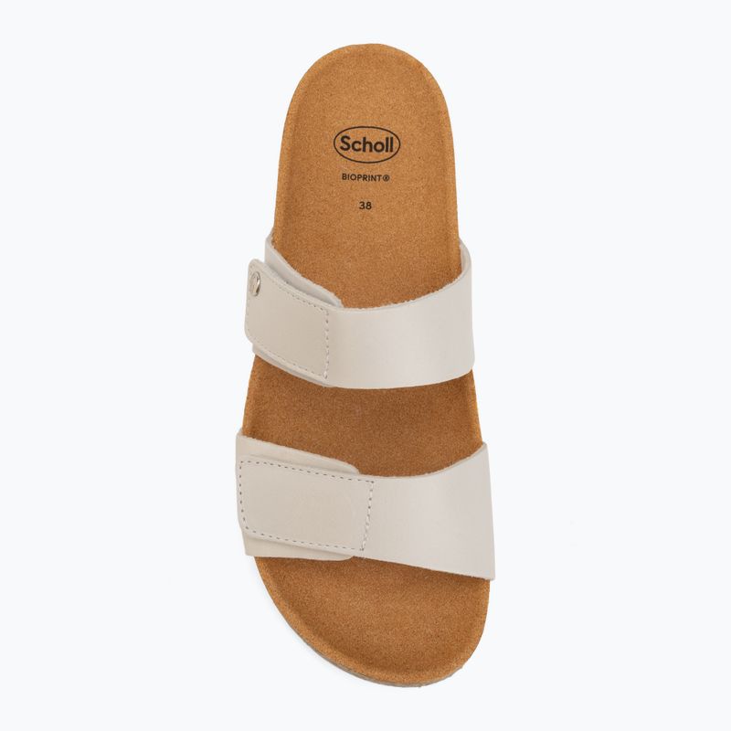 Ciabatte da donna Scholl Lusaka 2.0 Med white 5