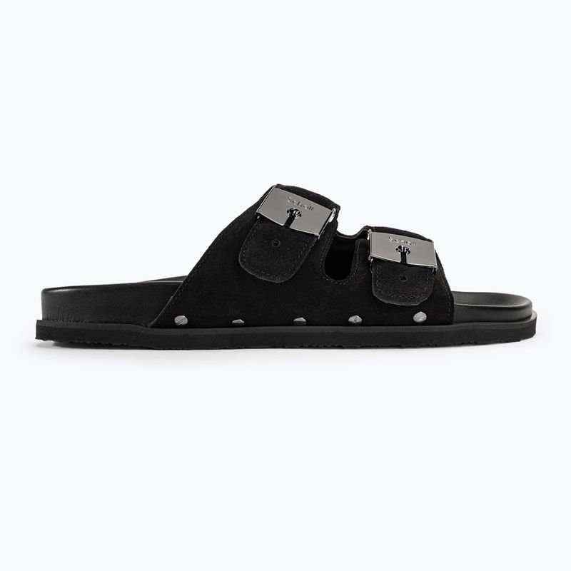 Scholl Orlando Suesp - infradito nere da uomo 2