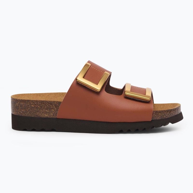 Infradito donna Scholl Monterey 2 Straps Ad Med camel 2