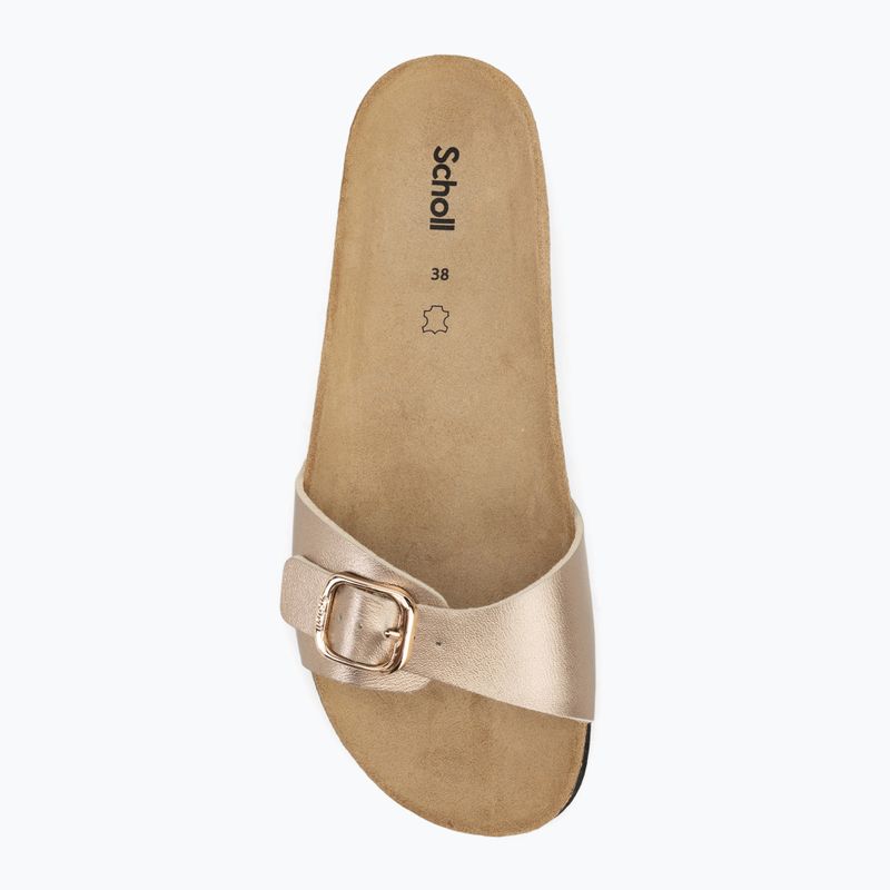 Scholl Estelle Laminata infradito donna taupe 5