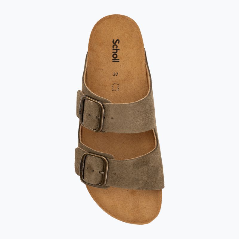 Ciabatte da donna Scholl Josephine Suede 5