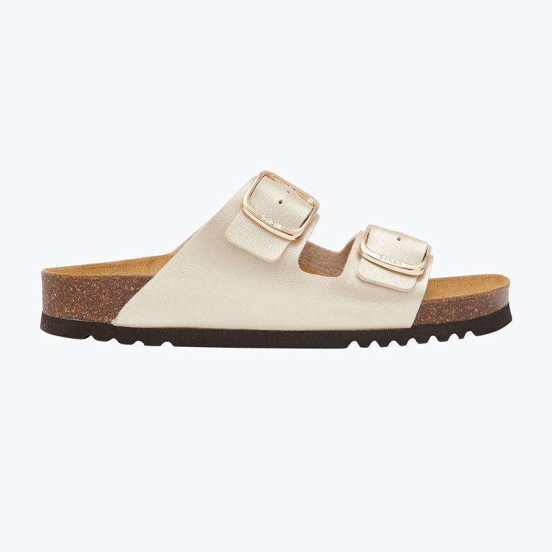 Scholl Josephine Metal, infradito da donna in oro chiaro