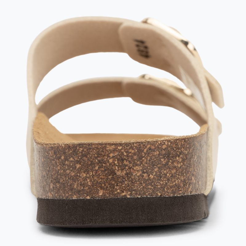 Scholl Josephine Metal, infradito da donna in oro chiaro 6