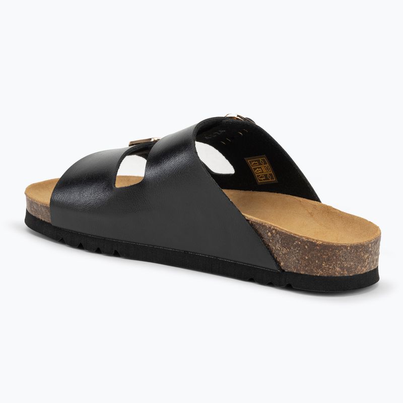 Infradito donna Scholl Josephine Nero laminato 3