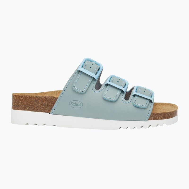 Scholl Rio Wedge Ad Med infradito da donna blu chiaro