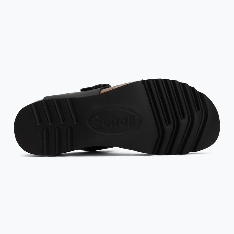 Infradito donna Scholl Boa Vista Med black 4