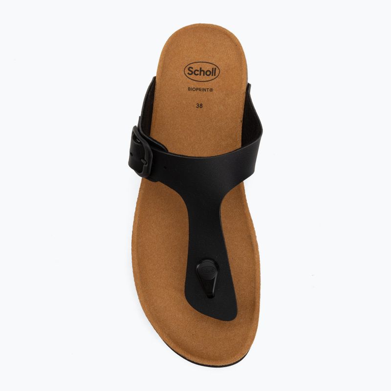 Infradito donna Scholl Boa Vista Med black 5