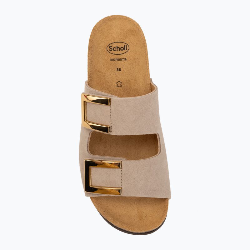 Ciabatte da donna Scholl Montery 2 Straps Ad Med beige 5