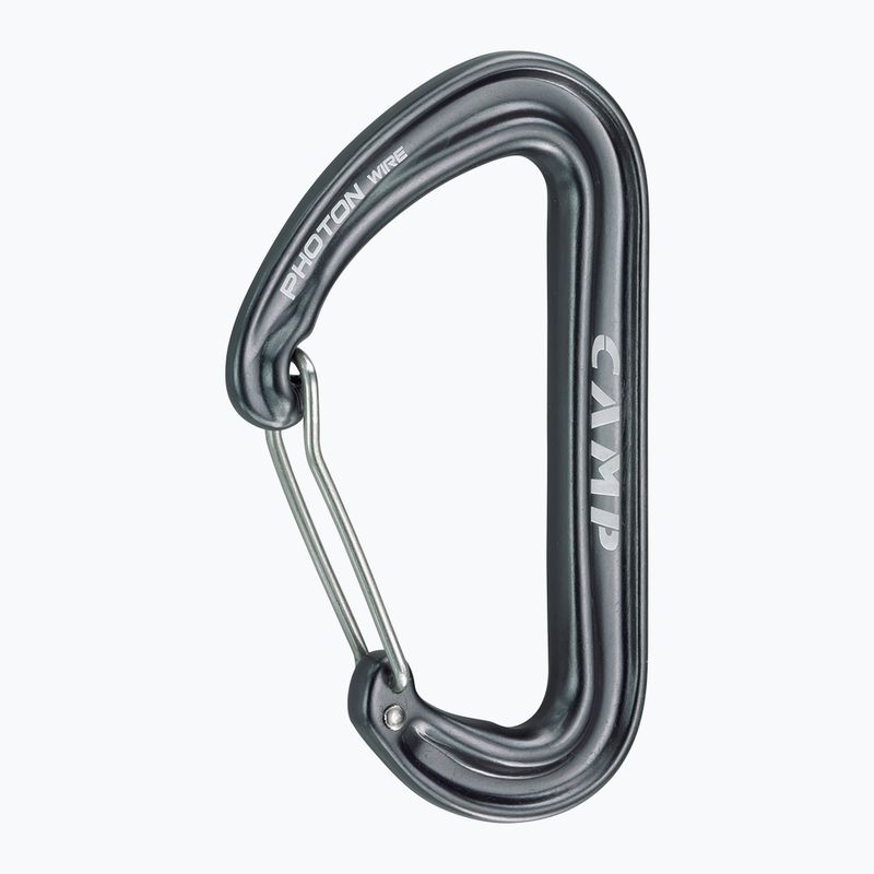 Moschettone da arrampicata CAMP Photon Wire gun metal