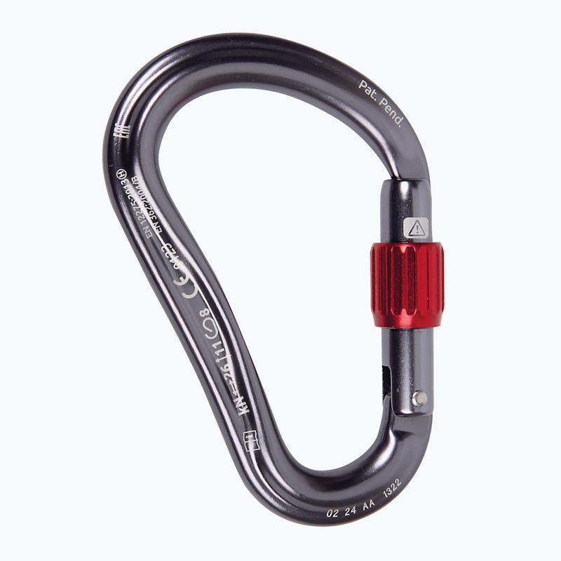 Moschettone CAMP Atom Lock gun metal 2