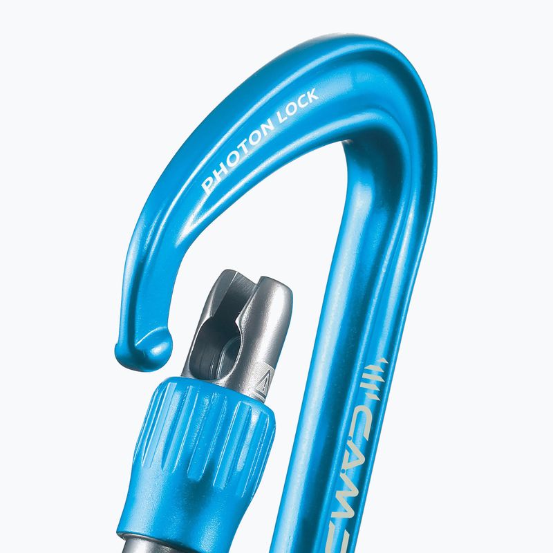 Moschettone CAMP Photon Lock blue 3