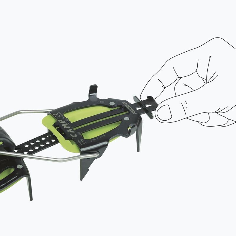 Ramponi automatici CAMP Alpinist Pro - Auto/Semi Automatic green 9