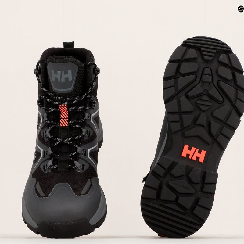 Stivali da trekking da donna Helly Hansen Cascade Mid HT nero/bianco brillante 19