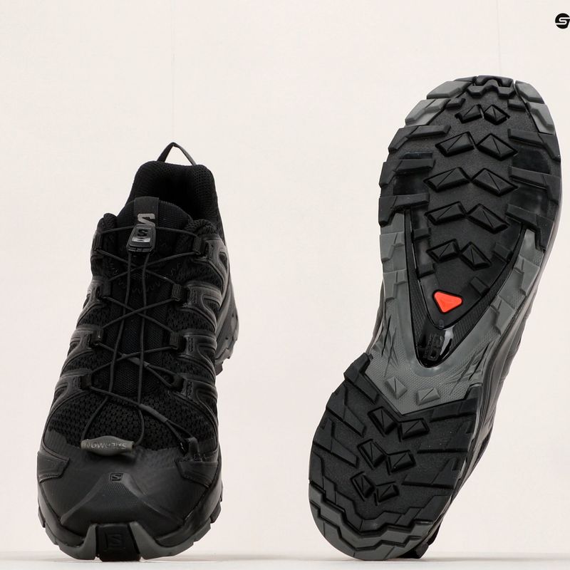 Scarpe da corsa da uomo Salomon XA Pro 3D V8 nero/magnete 20