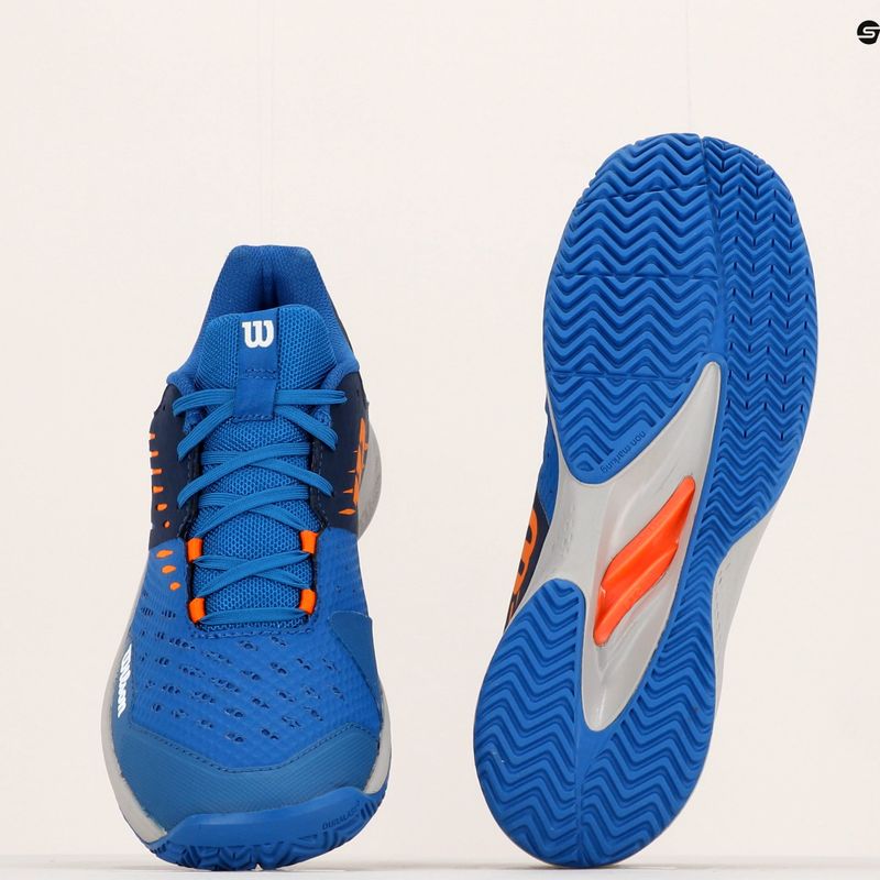Scarpe da tennis da uomo Wilson Kaos Comp 3.0 blu WRS328750 12