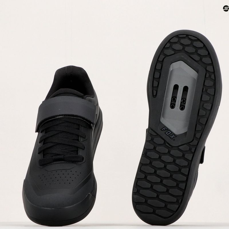 Scarpe da ciclismo MTB da uomo Fox Racing Union nero 14