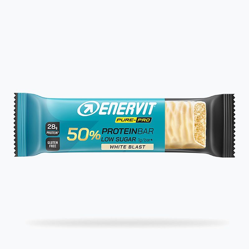 Barretta proteica Enervit PurePro Bar White 50% White Blast
