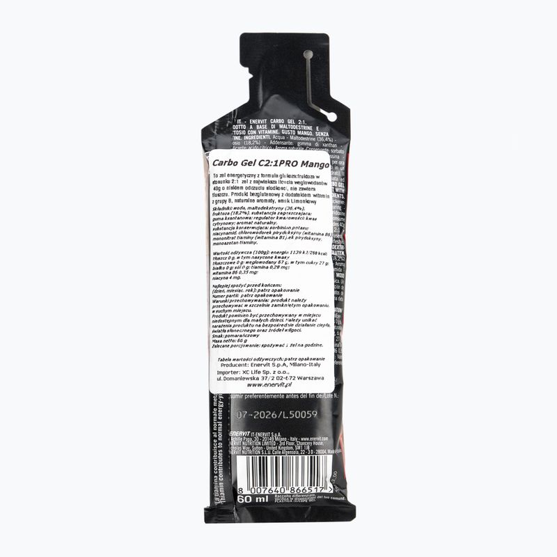 Enervit C2:1 Carbo Gel 60 ml mango 2