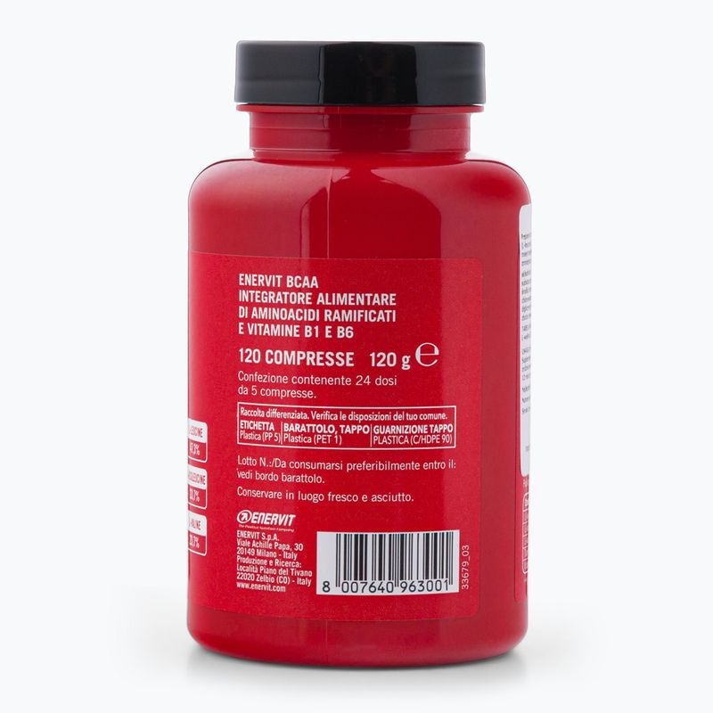 BCAA Enervit 96300 120 compresse 3