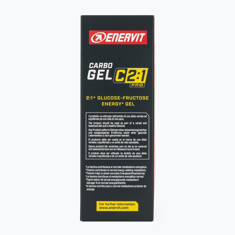 Set di gel energetici Enervit Carbo Gel C2:1Pro 7 pcs x 60 ml mango 3