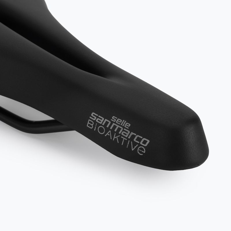 SAN MARCO Sportive Biofoam Open Small 0-30° nero opaco sella da bicicletta 5